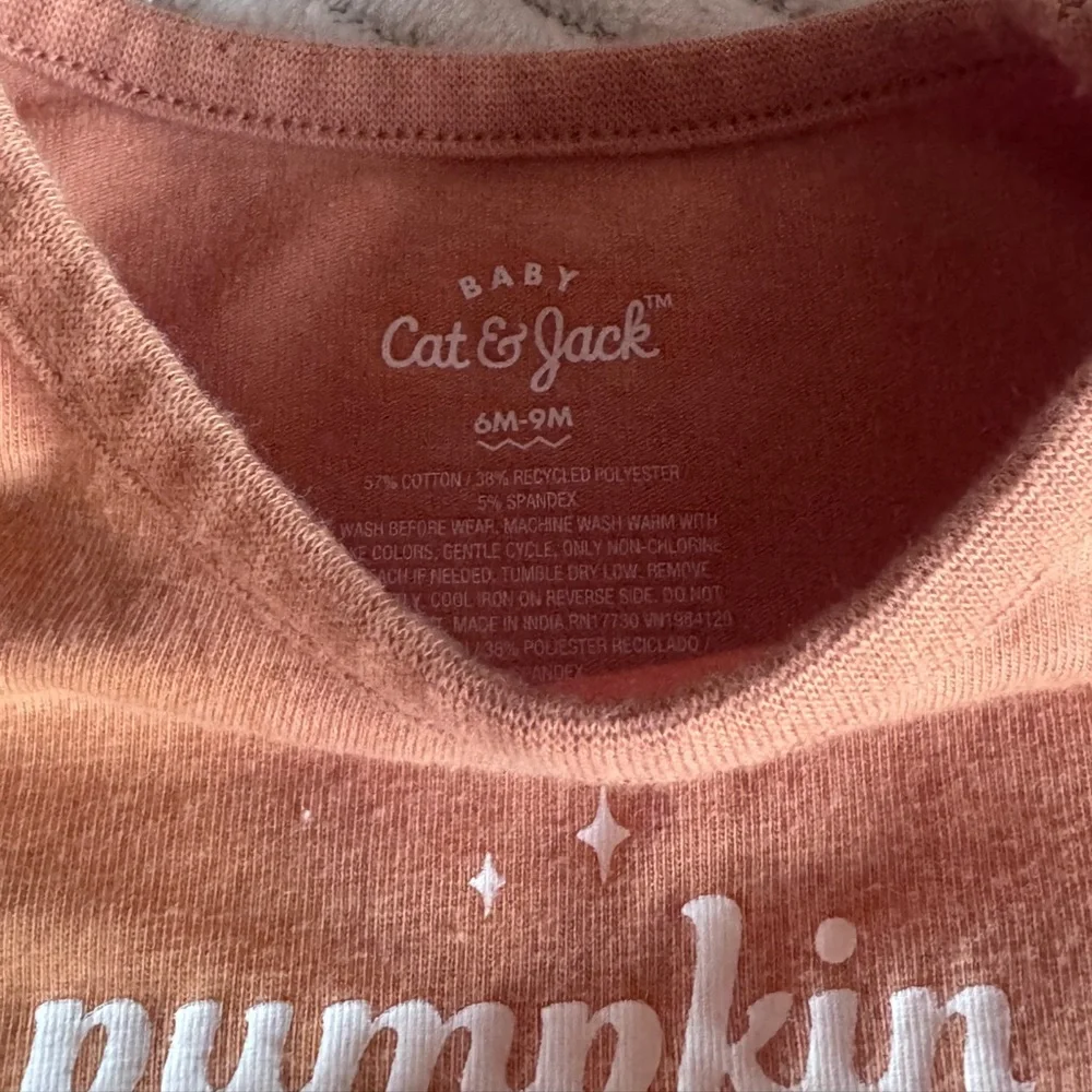 Cat & Jack | Fall | Baby Onesie Bundle | Pumpkin Spice + Oh Hey Boo